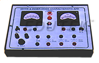DIAC CHARACTERISTICS APPARATUS WITH TWO METERS & REGULATED POWER SUPPLY